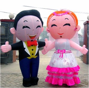 北京婚庆气模卡通人